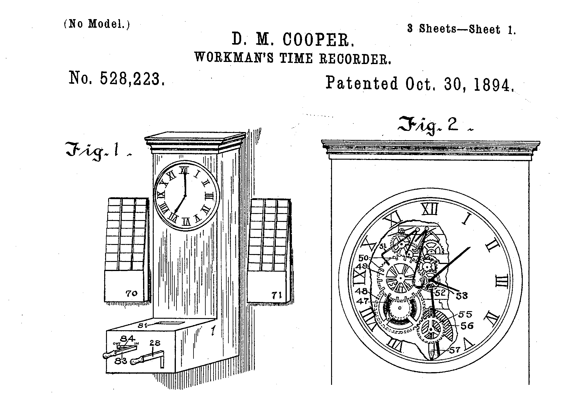 Workman Time Recorder